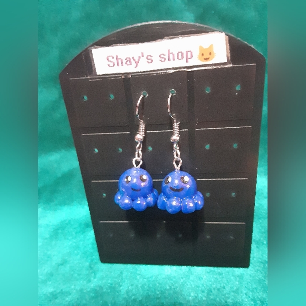 Octopus earrings